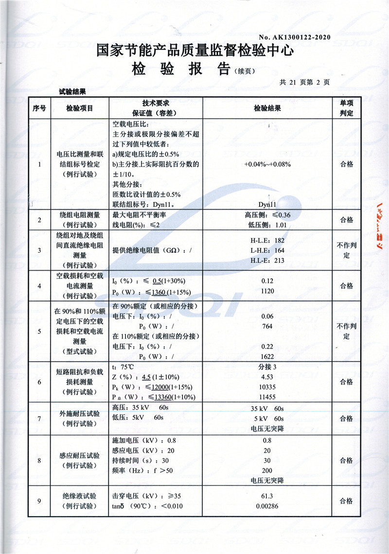 高低压试验报告-S11-1250左贡左贡左贡油浸式变压器-2.jpg